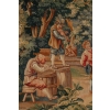 Tapisserie, scène de cabaret dans l’esprit du XVIIIème siècle | Biron Tapisserie, scène de cabaret dans l'esprit du XVIIIème siècle