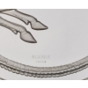 Paire de Lampes « Bélier » verre blanc patiné gris de René LALIQUE | Biron Paire de Lampes "Bélier" verre blanc patiné gris de René LALIQUE
