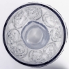 Vase « Lézards et Bluets » verre bleu ciel patiné gris de René LALIQUE | Biron Vase "Lézards et Bluets" verre bleu ciel patiné gris de René LALIQUE