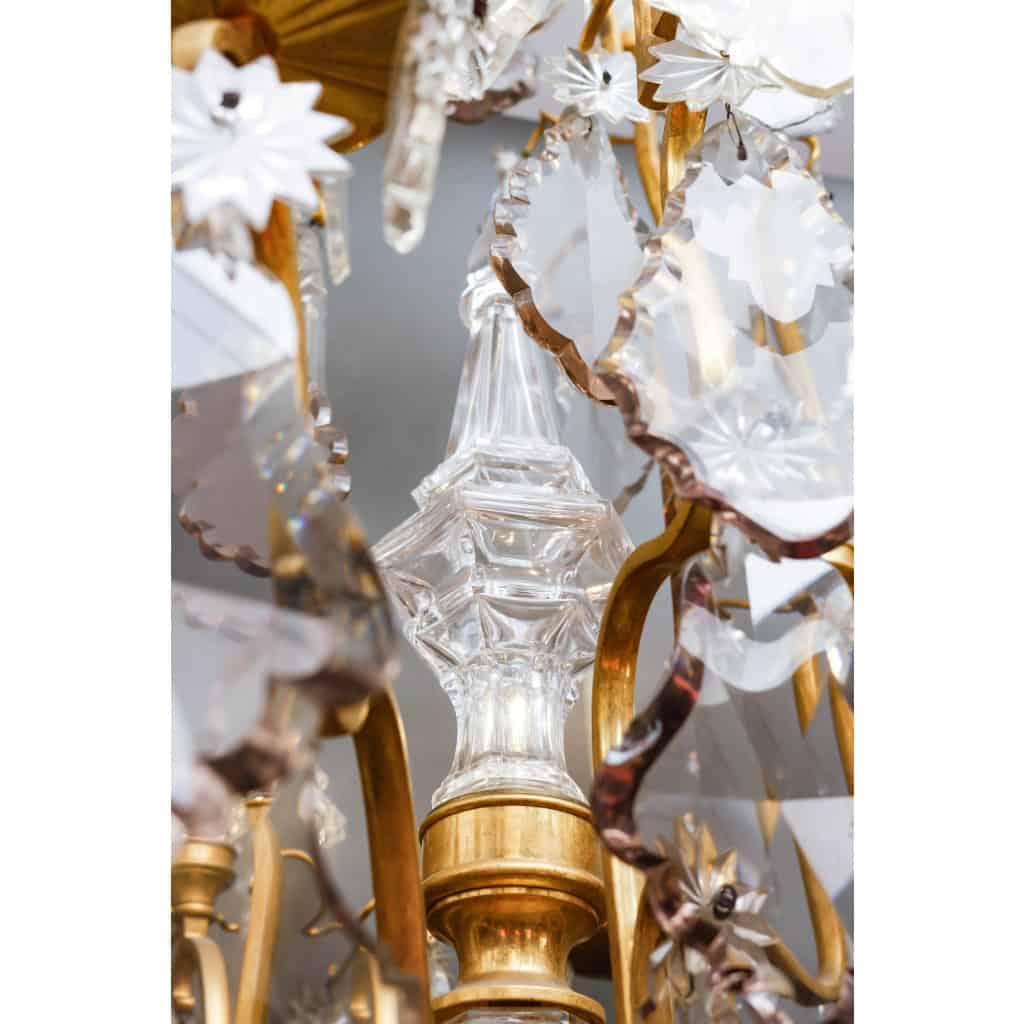 Grand lustre en cristal et bronze, circa 1880 | Biron Grand lustre en cristal et bronze, circa 1880