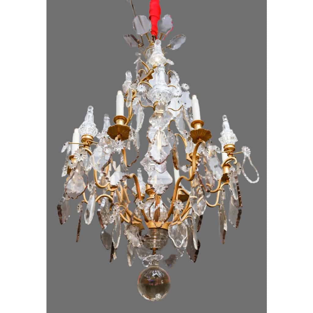 Grand lustre en cristal et bronze, circa 1880 | Biron Grand lustre en cristal et bronze, circa 1880