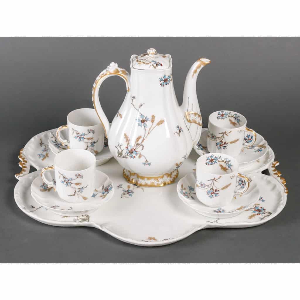 Service à thé en porcelainee de Limoges, XXème siècle | Biron |||||||||||