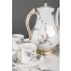 Service à thé en porcelainee de Limoges, XXème siècle | Biron Service à thé en porcelainee de Limoges, XXème siècle