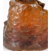Bassin en terre cuite et coupe en verre, XXème siècle | Biron Bassin en terre cuite et coupe en verre, XXème siècle