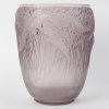 Vase « Aigrettes » verre améthyste de René LALIQUE | Biron ||||||||
