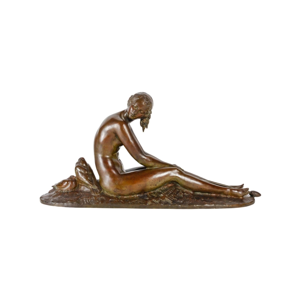 Sculpture en Bronze de J. Cormier, d’Epoque Art Déco, circa 1930. | Biron ||