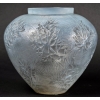Vase « Estérel » verre opalescent double couche patiné gris de René LALIQUE | Biron ||||||