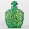 Flacon « Le Jade » verre vert jade patiné gris de René LALIQUE pour Roger et Gallet | Biron Flacon "Le Jade" verre vert jade patiné gris de René LALIQUE pour Roger et Gallet
