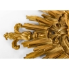 Suspension Napoléon III en bronze doré et cristal, XIXème siècle