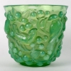 Vase « Avallon » verre peppermint de René LALIQUE | Biron Vase "Avallon" verre peppermint de René LALIQUE