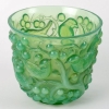 Vase « Avallon » verre peppermint de René LALIQUE | Biron Vase "Avallon" verre peppermint de René LALIQUE