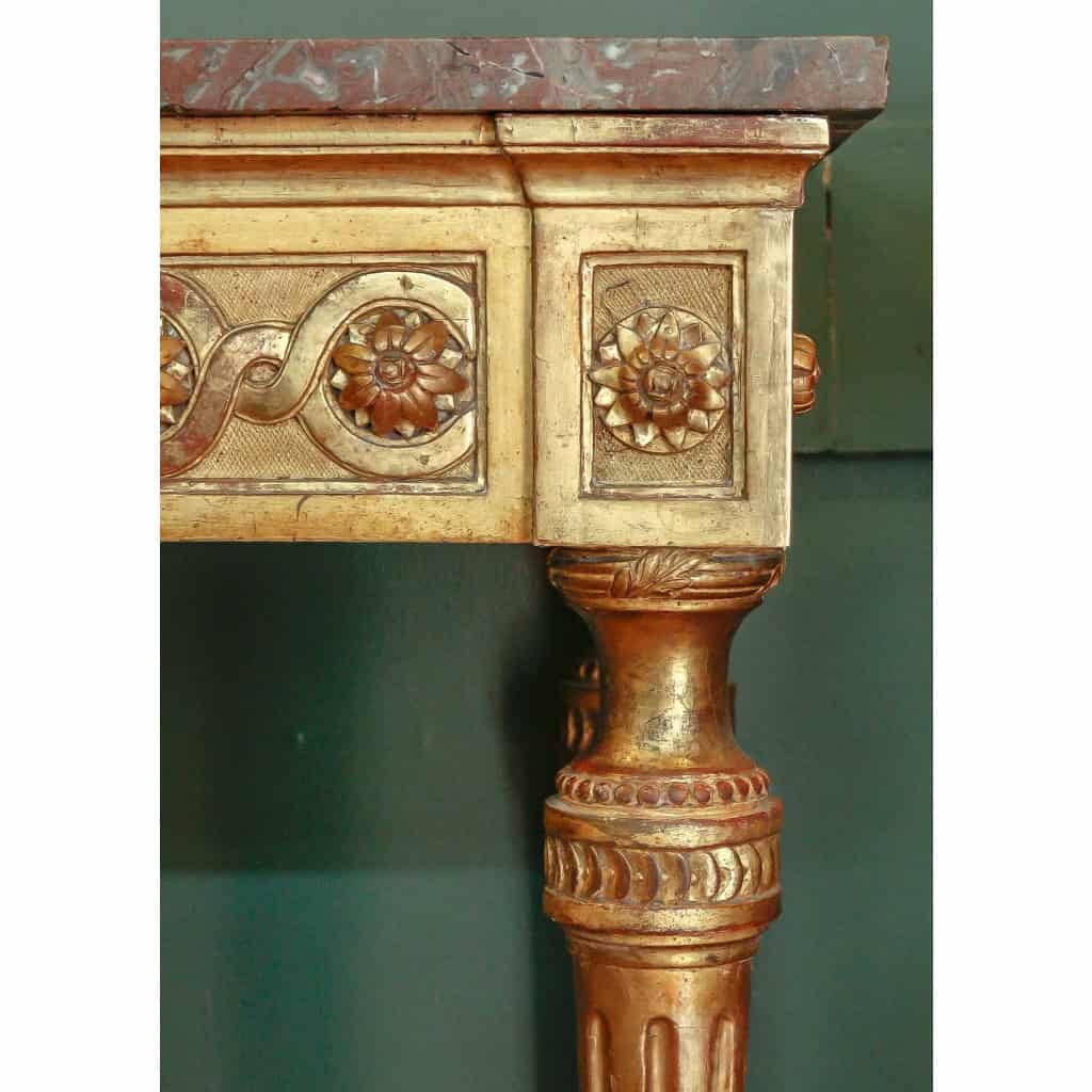 Grande console Louis XVI. 18ème siècle. | Biron Grande console Louis XVI. 18ème siècle.