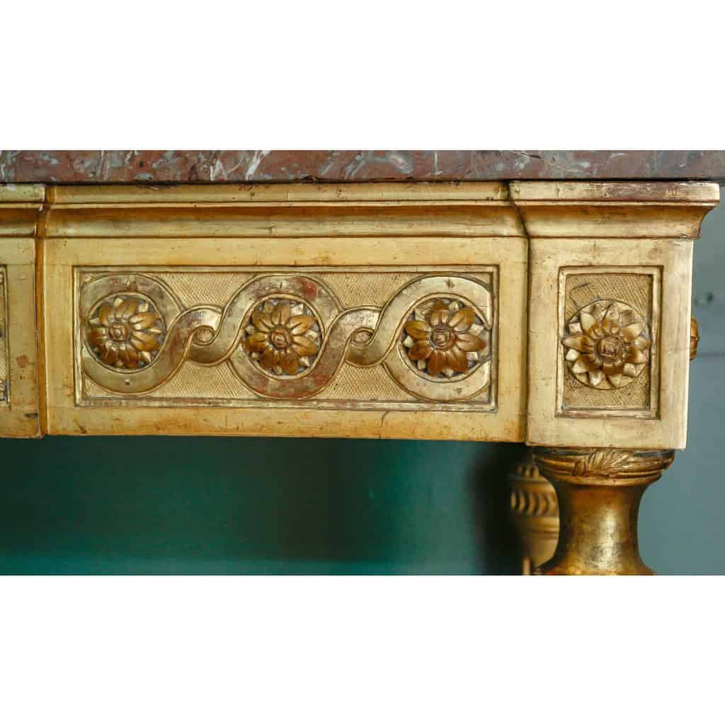 Grande console Louis XVI. 18ème siècle. | Biron Grande console Louis XVI. 18ème siècle.