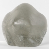 Statuette « Chat Couché » verre blanc de René LALIQUE | Biron Statuette "Chat Couché" verre blanc de René LALIQUE