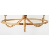 1950 Lustre en rotin Louis Sognot | Biron 1950 Lustre en rotin Louis Sognot