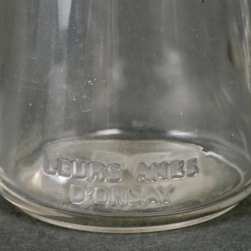 Flacon Tiare « Leurs Âmes » verre blanc de René LALIQUE pour D’Orsay | Biron Flacon Tiare "Leurs Âmes" verre blanc de René LALIQUE pour D'Orsay