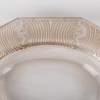 Cendrier « Alice » verre blanc patiné sépia de René LALIQUE | Biron Cendrier "Alice" verre blanc patiné sépia de René LALIQUE