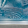 Vase « Poissons » verre opalescent multi-couche patiné bleu de René LALIQUE | Biron Vase "Poissons" verre opalescent multi-couche patiné bleu de René LALIQUE
