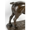 Le cheval postier, signée J. DARRAS, début XXème siècle | Biron Le cheval postier, signée J. DARRAS, début XXème siècle