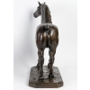 Le cheval postier, signée J. DARRAS, début XXème siècle | Biron Le cheval postier, signée J. DARRAS, début XXème siècle