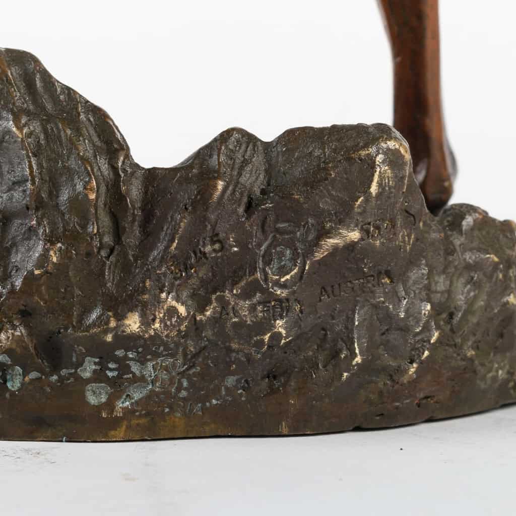 Bronze de Vienne signé Bergman, fin XIXème siècle | Biron Bronze de Vienne signé Bergman, fin XIXème siècle
