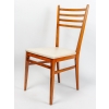 Suite de six chaises de salle à manger Italie, années 1950-60 | Biron |||||