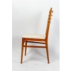 Suite de six chaises de salle à manger Italie, années 1950-60 | Biron Suite de six chaises de salle à manger Italie, années 1950-60
