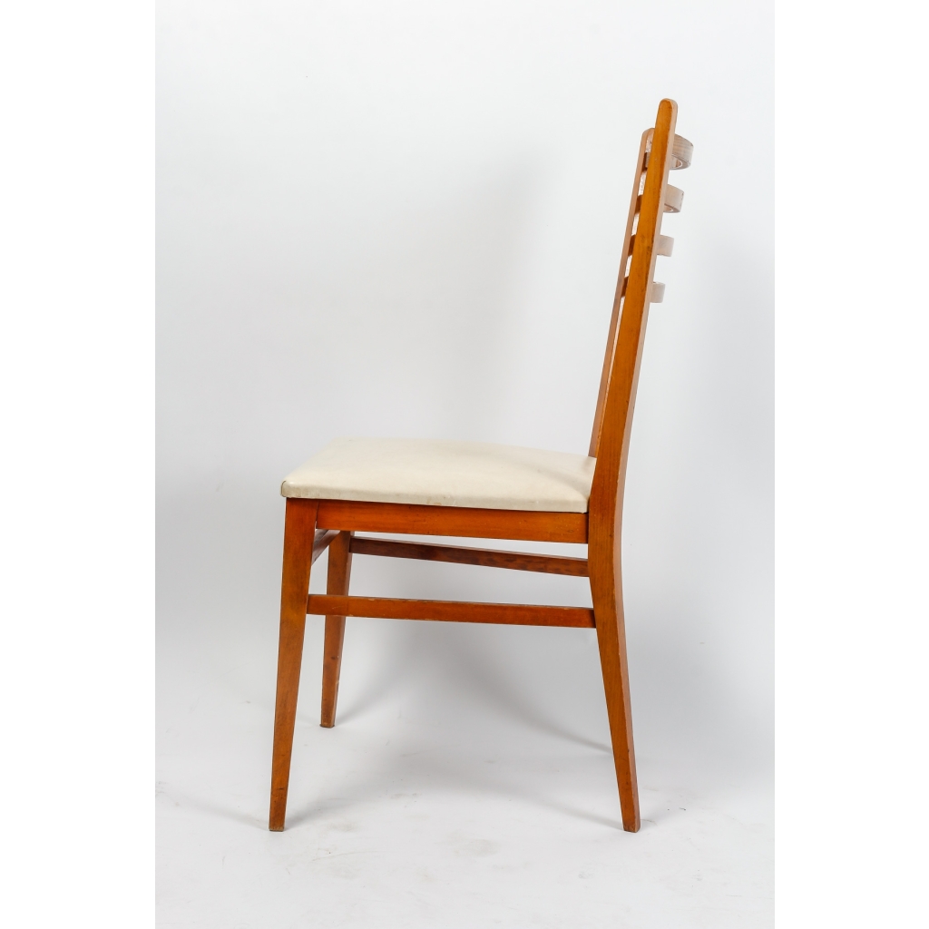 Suite de six chaises de salle à manger Italie, années 1950-60 | Biron Suite de six chaises de salle à manger Italie, années 1950-60