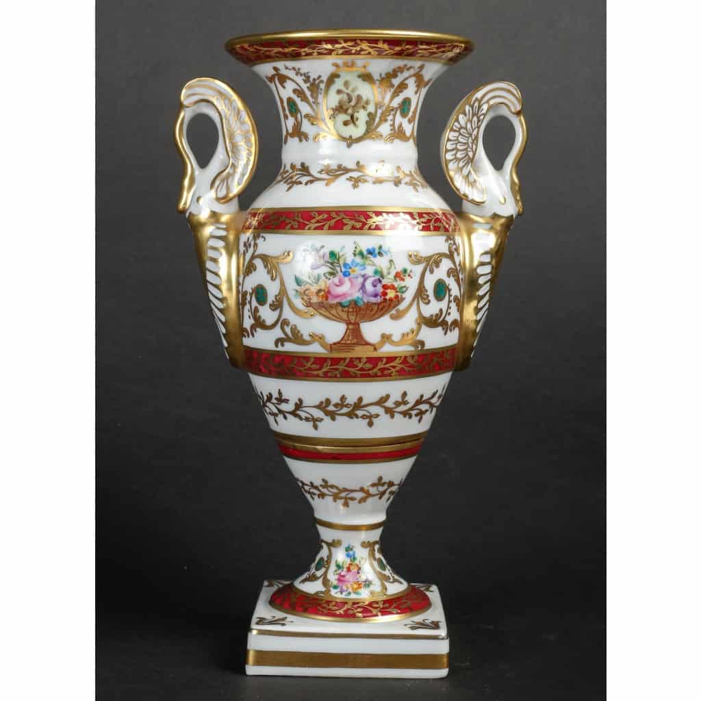 Vase Baron Jourdan rouge, Daté 1952 | Biron ||||||||
