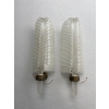 1950/70 Paire d’appliques Style BAROVIER & TOSO Ou Véronèse Pour Arbus en Cristal de Murano | Biron ||||||||||