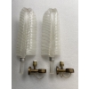 1950/70 Paire d’appliques Style BAROVIER & TOSO Ou Véronèse Pour Arbus en Cristal de Murano | Biron 1950/70 Paire d’appliques Style BAROVIER & TOSO Ou Véronèse Pour Arbus en Cristal de Murano