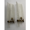 1950/70 Paire d’appliques Style BAROVIER & TOSO Ou Véronèse Pour Arbus en Cristal de Murano | Biron 1950/70 Paire d’appliques Style BAROVIER & TOSO Ou Véronèse Pour Arbus en Cristal de Murano