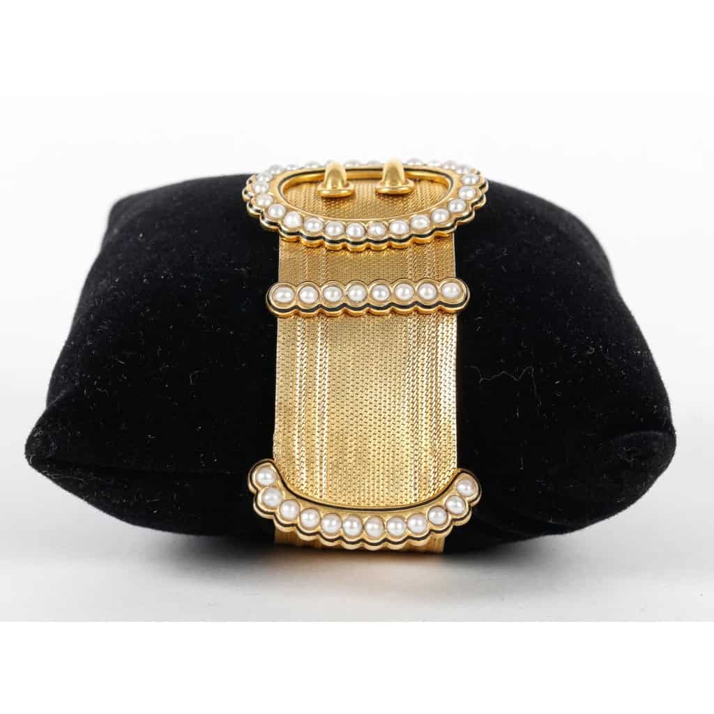 Bracelet ceinture en or 18k, Circa 1850 | Biron Bracelet ceinture en or 18k, Circa 1850