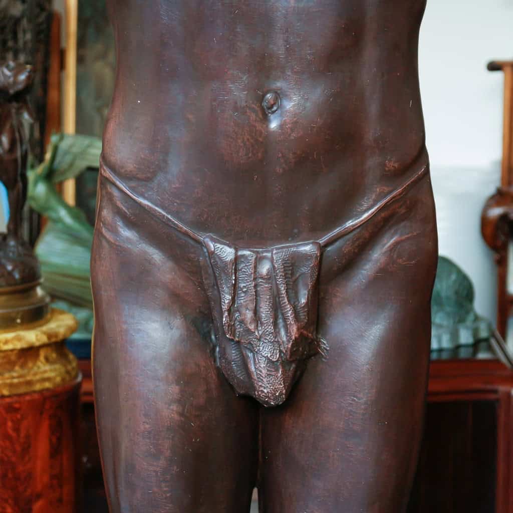 Le Chasseur de Haute Volta, tireur à l’arc, d’après le modèle de Jean-Marie Camus, XIXème siècle | Biron Le Chasseur de Haute Volta, tireur à l'arc, d'après le modèle de Jean-Marie Camus, XIXème siècle