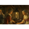 Petrus Van Schendel Le Marché aux poissons à Avond huile sur toile vers 1840-1850 | Biron Petrus Van Schendel Le Marché aux poissons à Avond huile sur toile vers 1840-1850