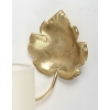 1970 Grande paire d’appliques en bronze à feuillage Maison Roche | Biron 1970 Grande paire d'appliques en bronze à feuillage Maison Roche