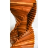 Pied de lampe en bois, sculptural. Années 1970 | Biron Pied de lampe en bois, sculptural. Années 1970