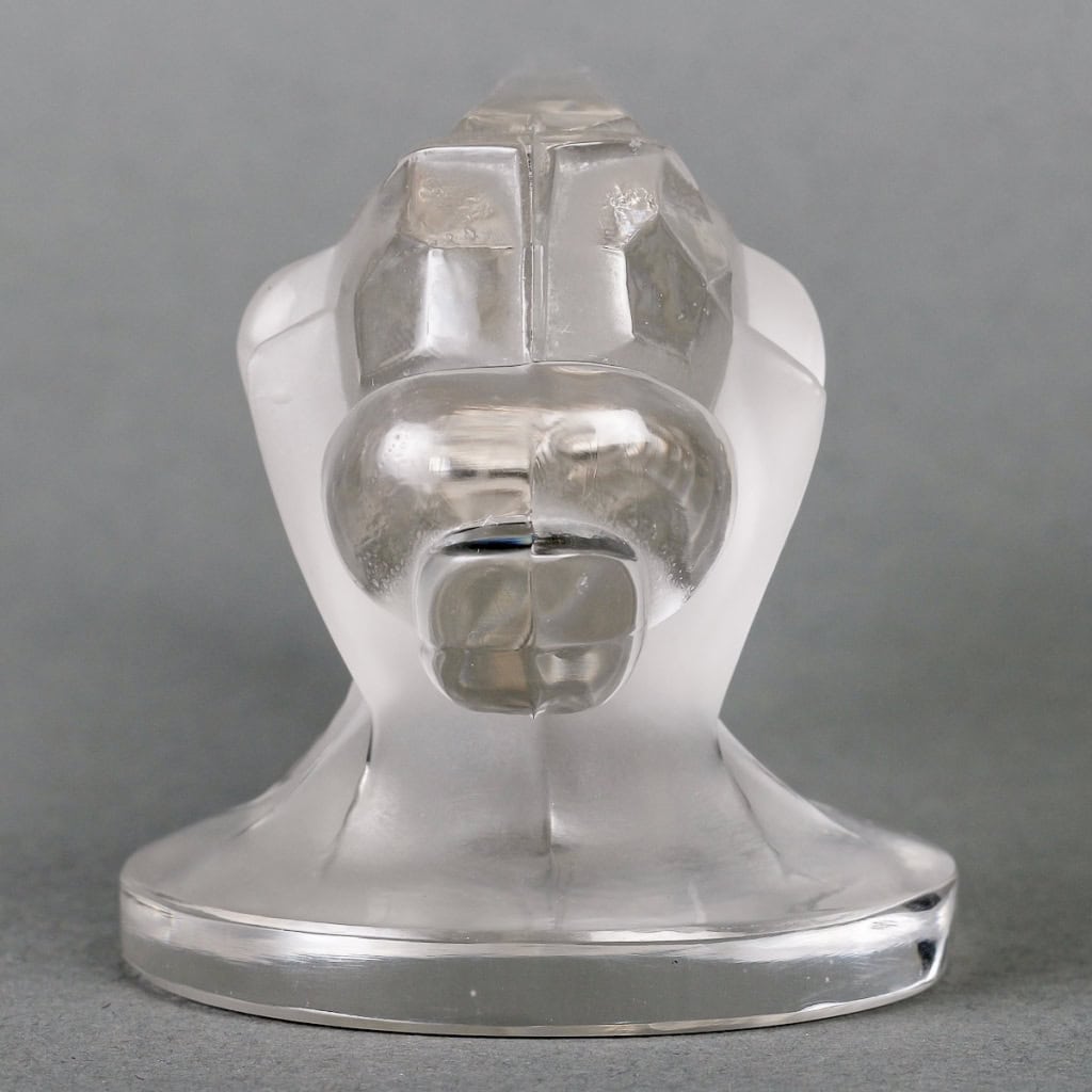 Mascotte automobile "Petite Libellule" verre blanc de René LALIQUE