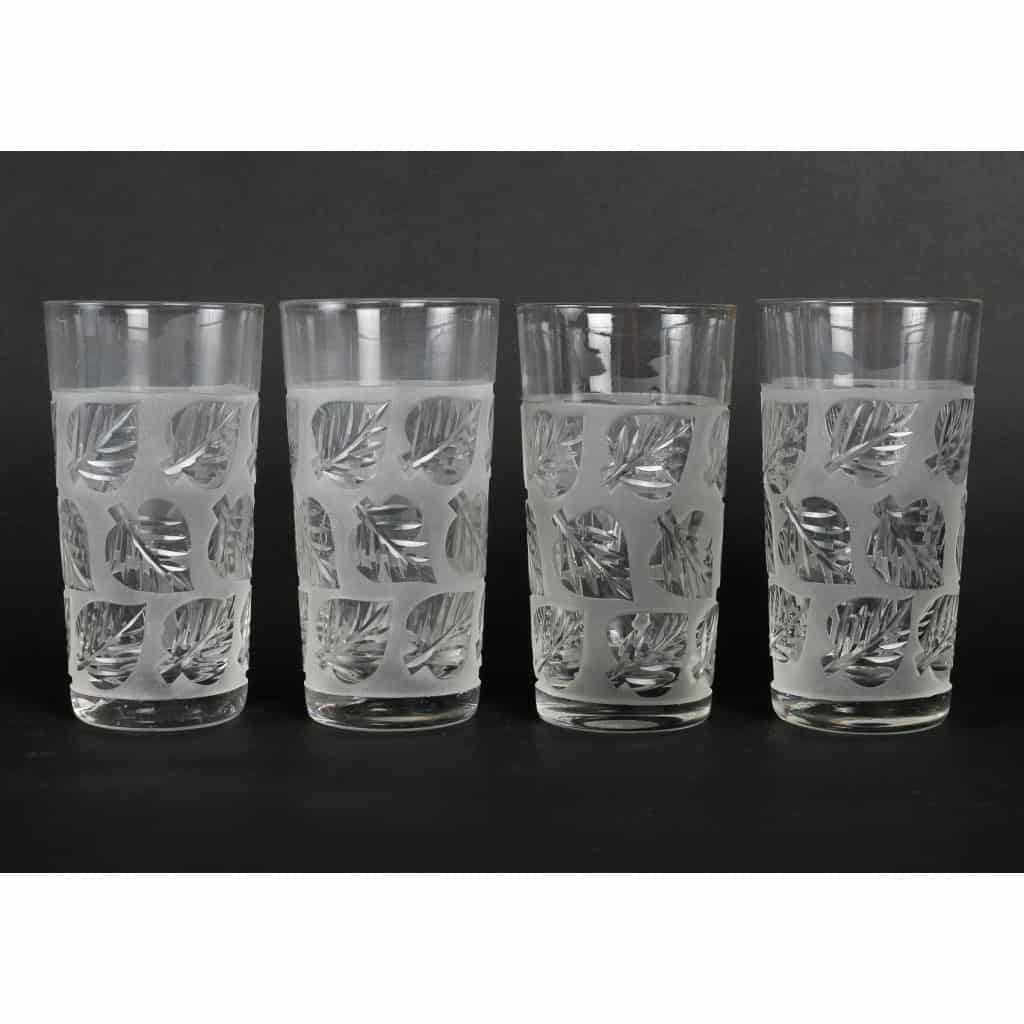 8 verres Baccarat, XIXème siècle | Biron 8 verres Baccarat, XIXème siècle