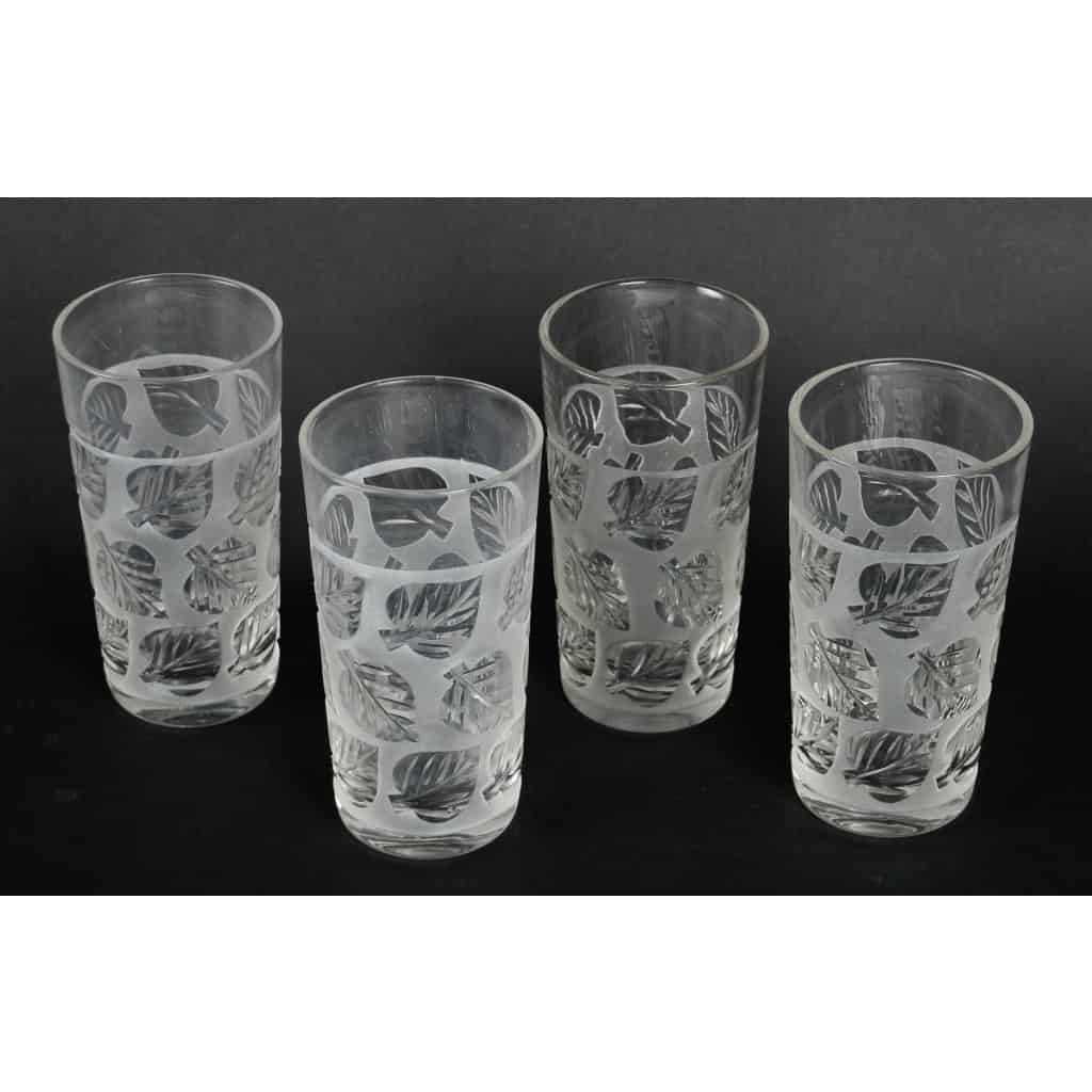8 verres Baccarat, XIXème siècle | Biron 8 verres Baccarat, XIXème siècle