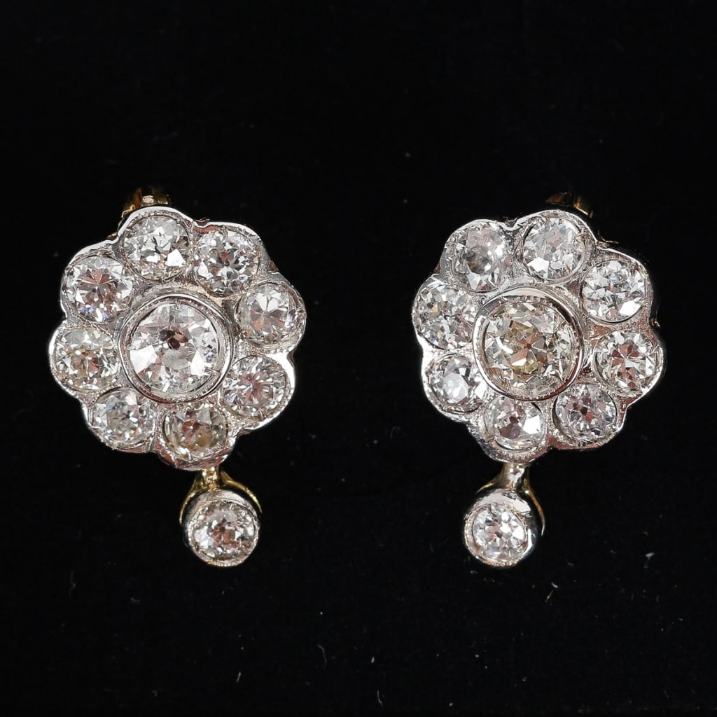 Boucles d’oreilles Marguerites en or 18k | Biron |||||
