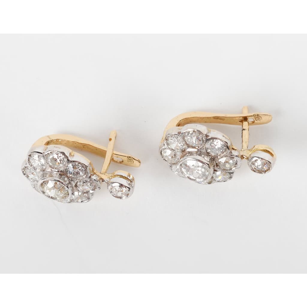 Boucles d’oreilles Marguerites en or 18k | Biron Boucles d'oreilles Marguerites en or 18k
