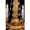 Lustre en bronze ciselé et doré de style Révolutionnaire XIXème siècle | Biron Lustre en bronze ciselé et doré de style Révolutionnaire XIXème siècle
