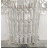 Fronton « Panier de Fleurs » verre blanc miroité de René LALIQUE | Biron Fronton "Panier de Fleurs" verre blanc miroité de René LALIQUE