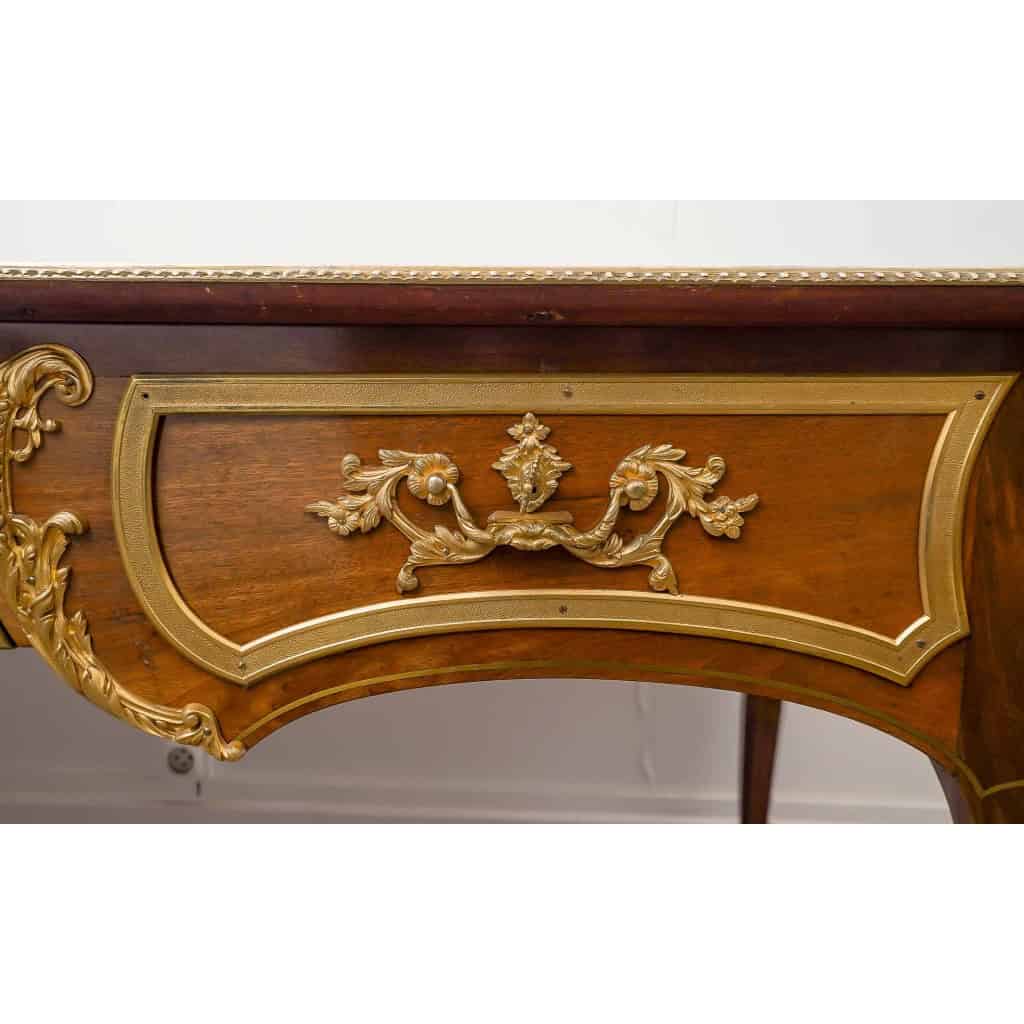 Bureau de Ministre, style Régence, fin XIXème, début XXème siècle | Biron Bureau de Ministre, style Régence, fin XIXème, début XXème siècle