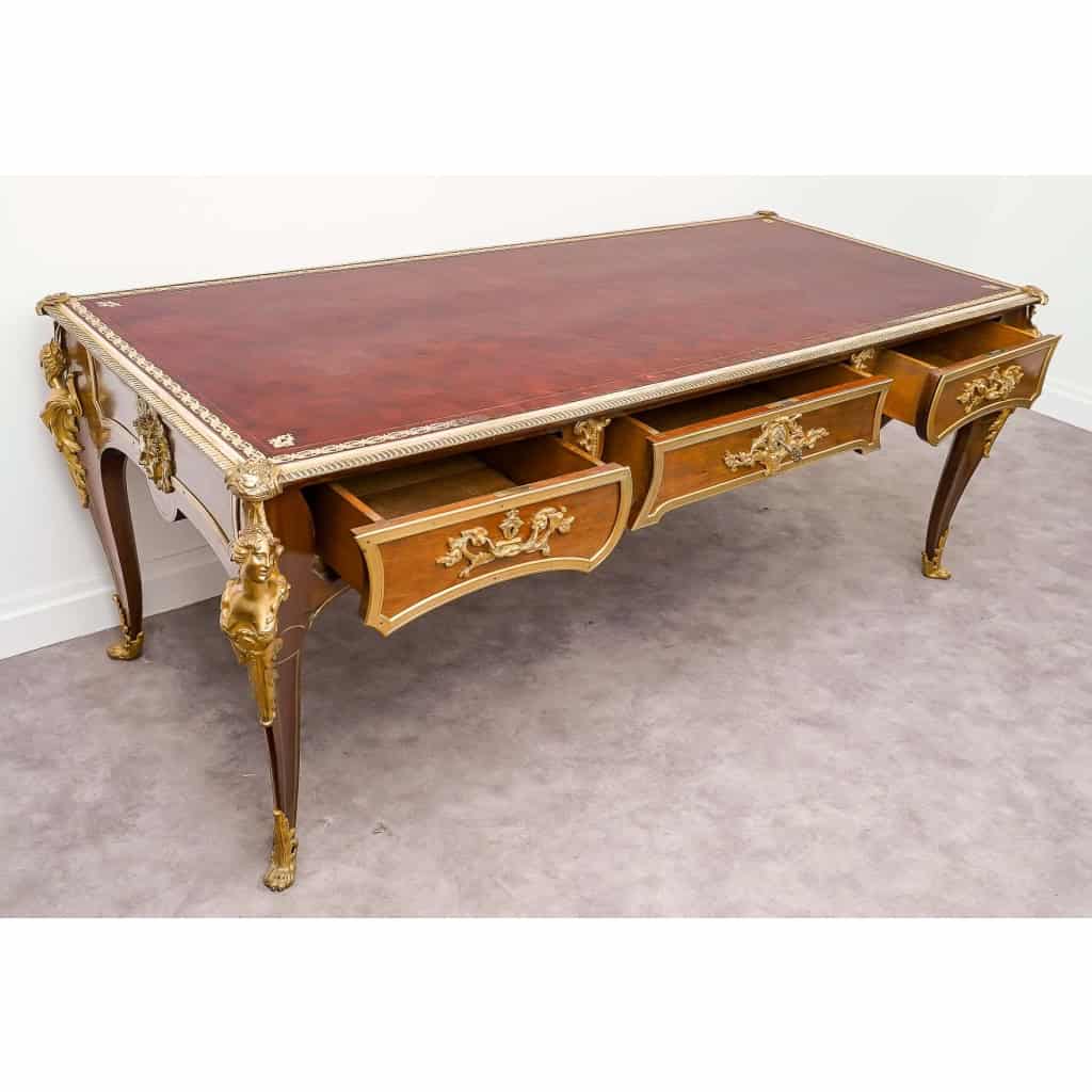 Bureau de Ministre, style Régence, fin XIXème, début XXème siècle | Biron Bureau de Ministre, style Régence, fin XIXème, début XXème siècle