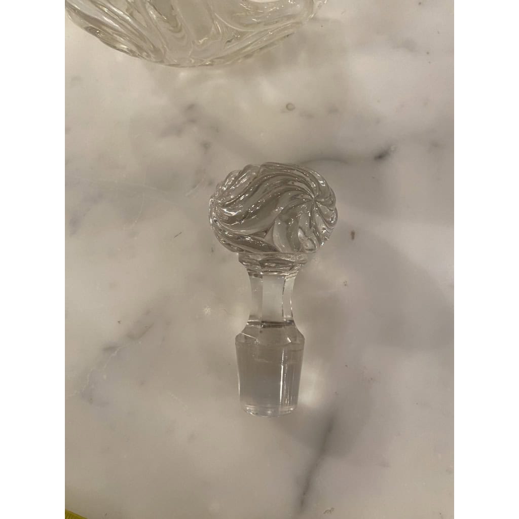 1900′ Service De Nuit Baccarat Signé 6 Piéces Avec Dorure 13