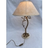 1970/80′ Lampe Decor Vegetal En Metal Doré Signée Banci | Biron 1970/80′ Lampe Decor Vegetal En Metal Doré Signée Banci
