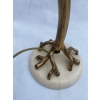 1970/80′ Lampe Decor Vegetal En Metal Doré Signée Banci | Biron 1970/80′ Lampe Decor Vegetal En Metal Doré Signée Banci