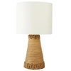 1950 Lampe de table en corde d’Audoux Minet | Biron |||||